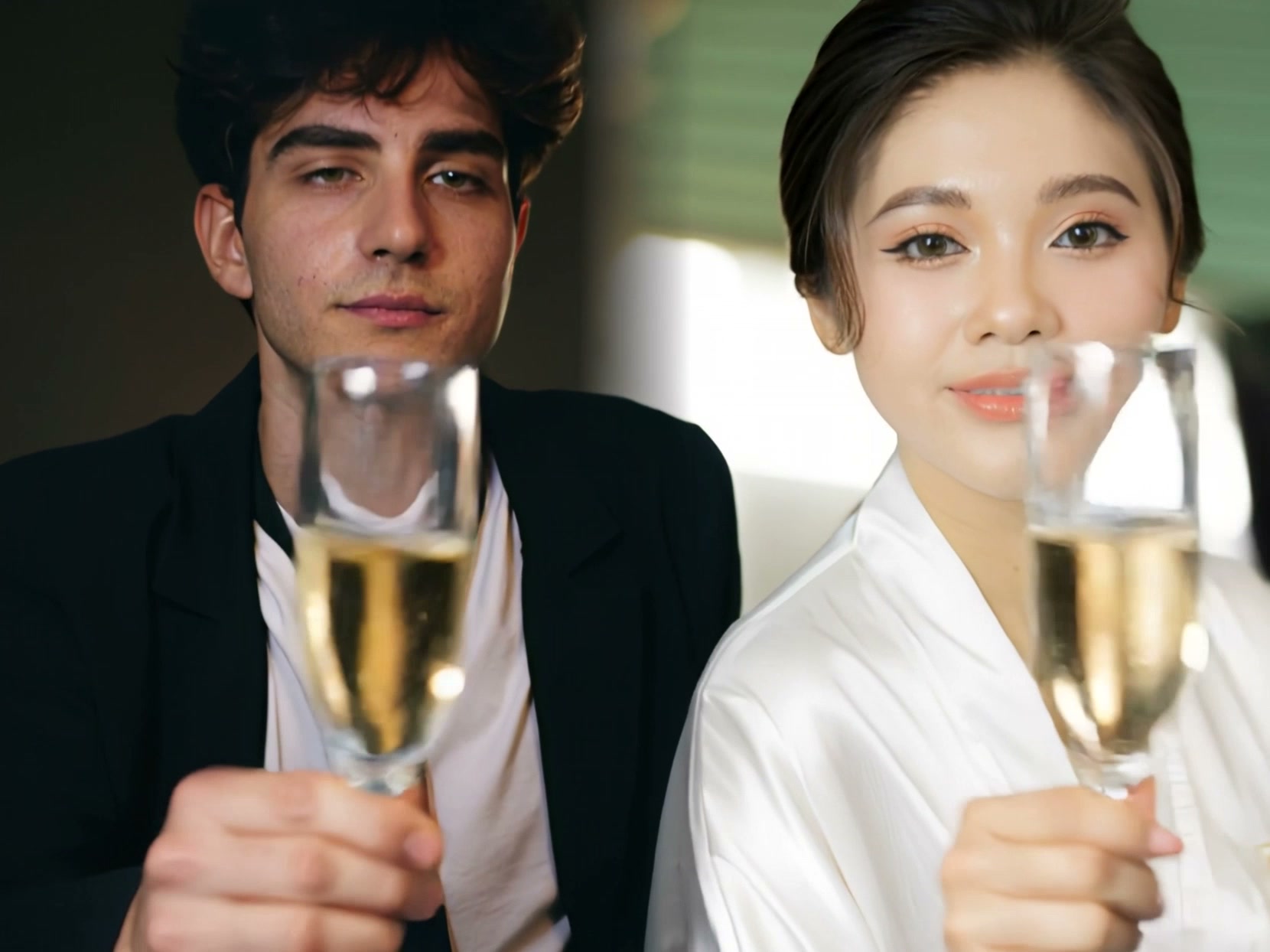 Cheers 2026 AI video effect — example frame