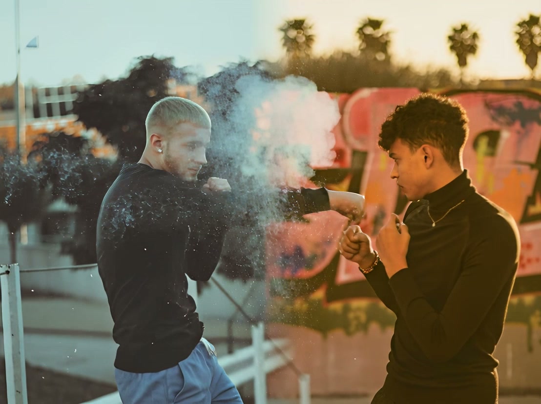 Fight Pro AI video effect — example frame