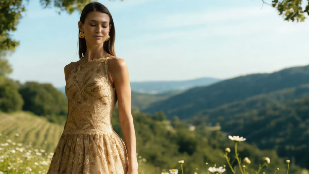 French Elegance AI video effect — example frame
