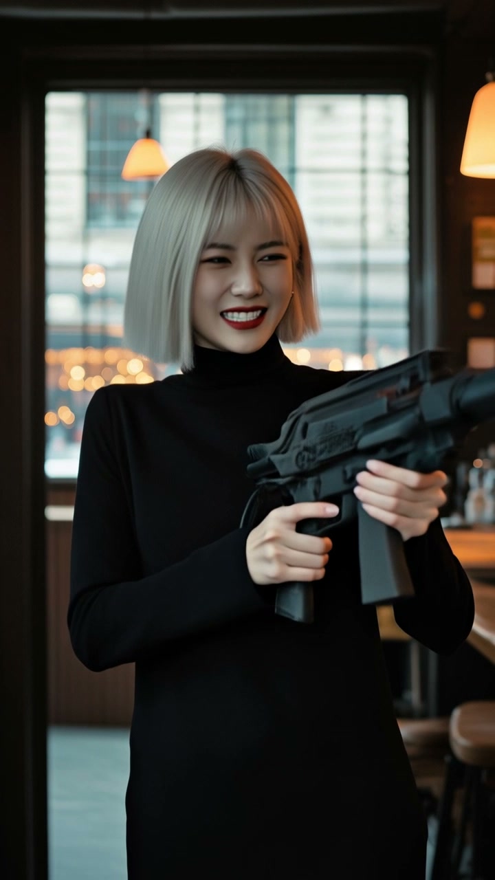 Gun Shot AI video effect — example frame