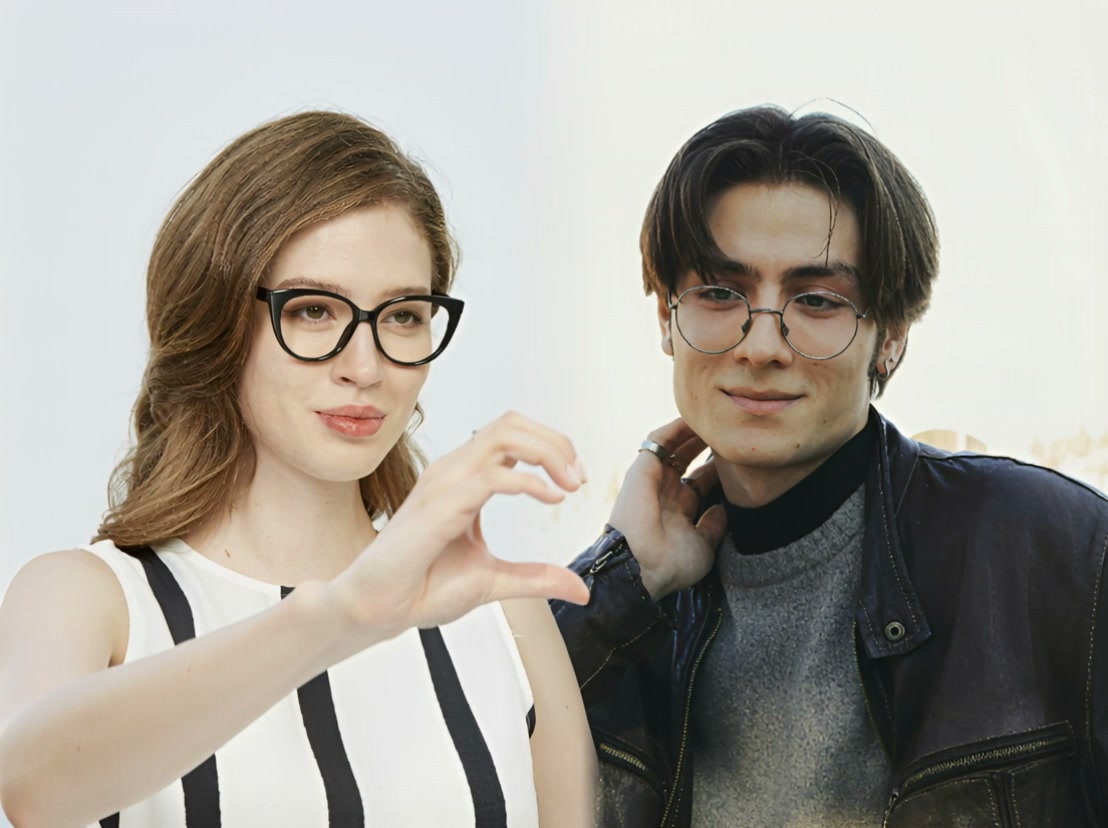 Heart Gesture Pro AI video effect — example frame