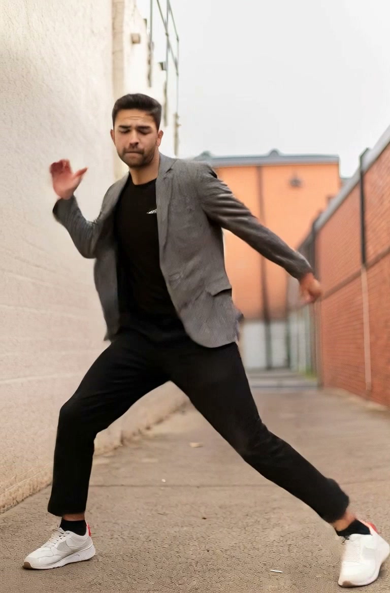 Hot Feet Dance AI video effect — example frame