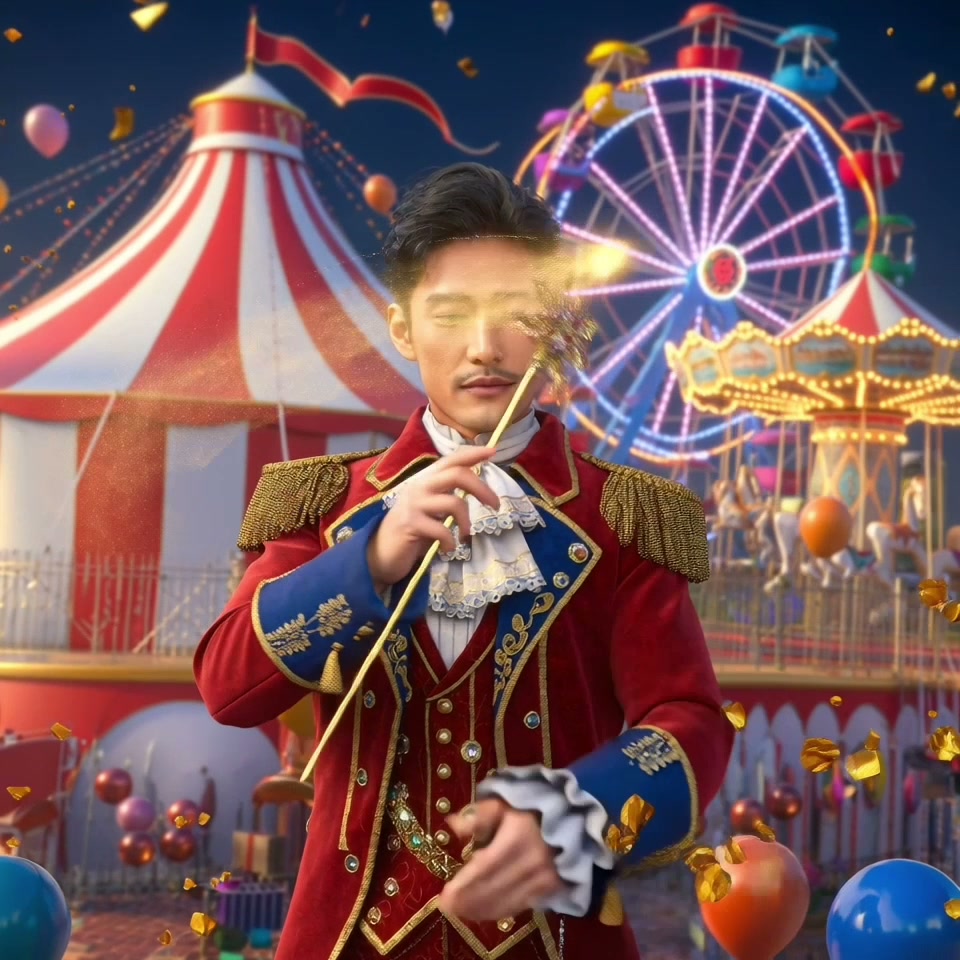 Maestro Of Magic AI video effect — example frame