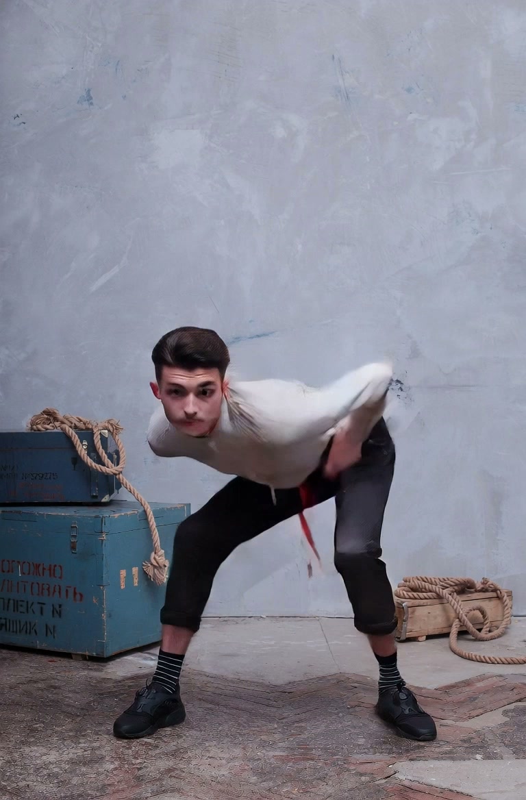 Pigeon Dance AI video effect — example frame
