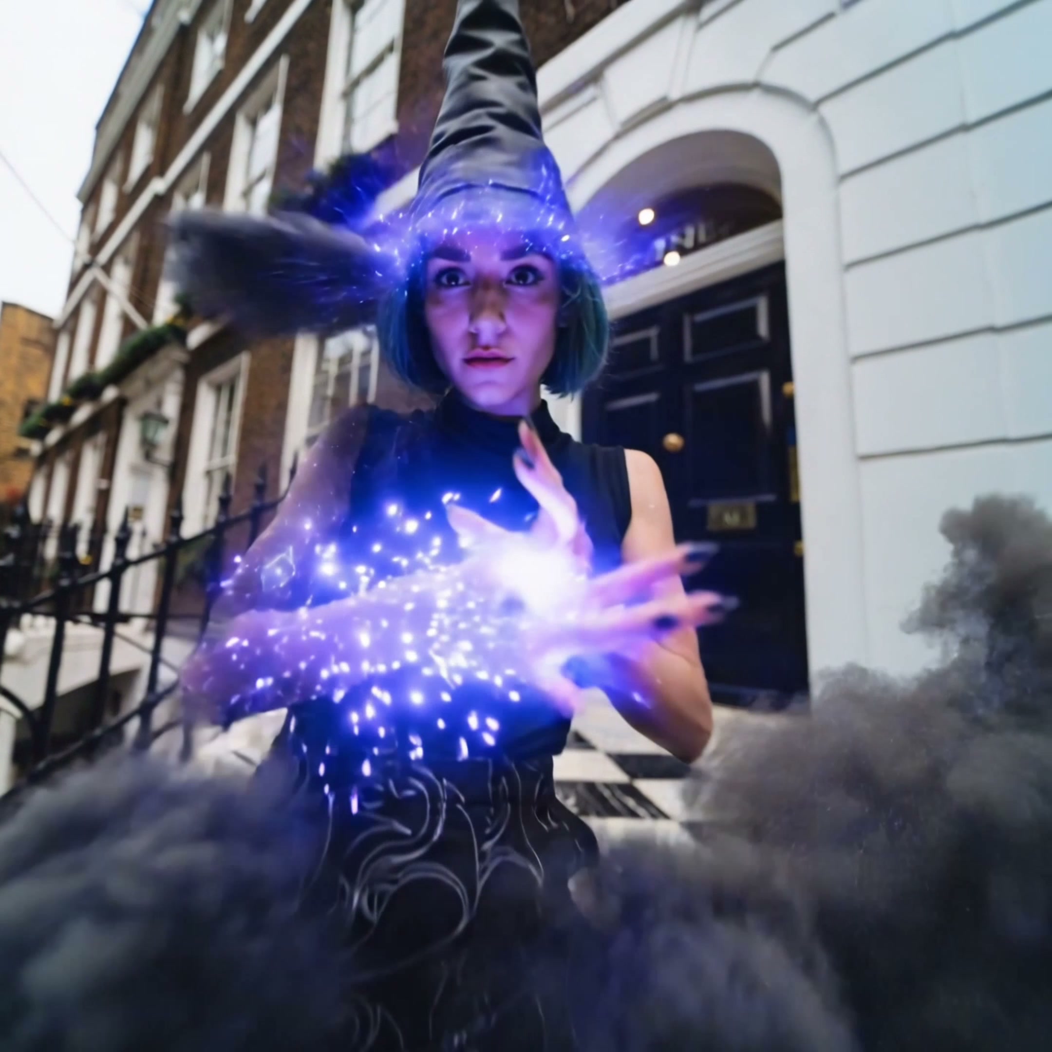 Witch Transform AI video effect — example frame