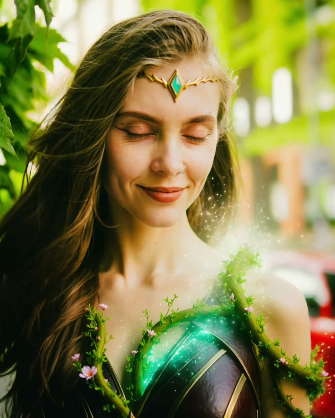 Woodland Elf AI video effect — example frame