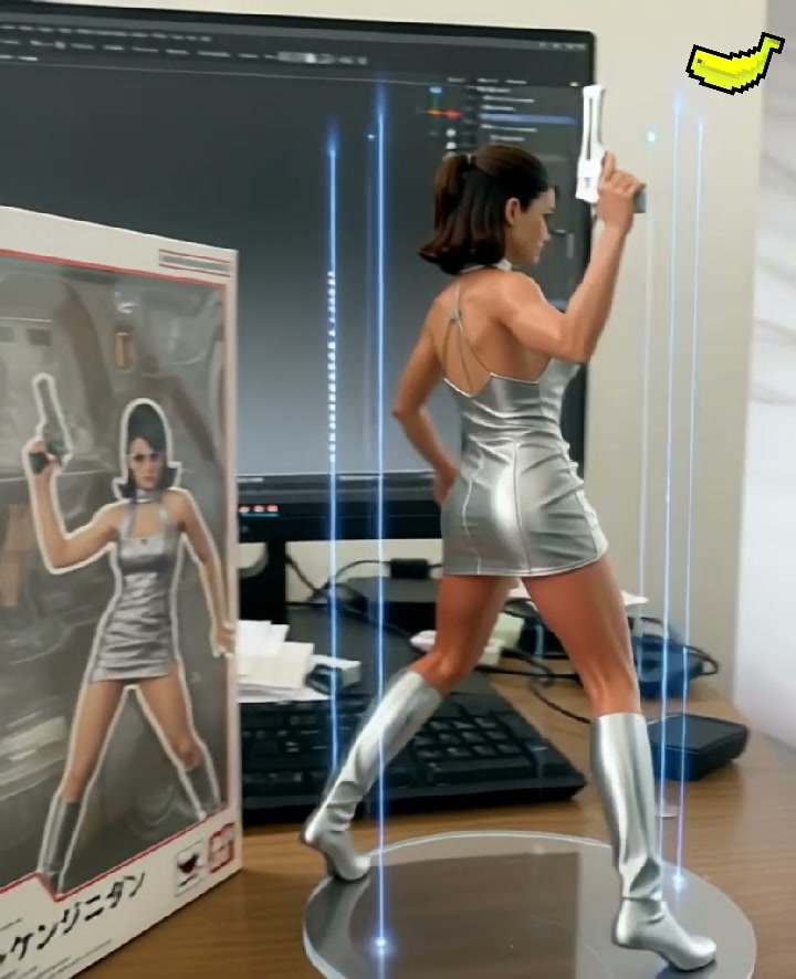 3D Figurine Factory AI video effect — example frame