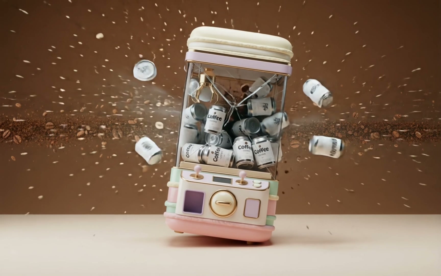 Macaron Machine AI video effect — example frame