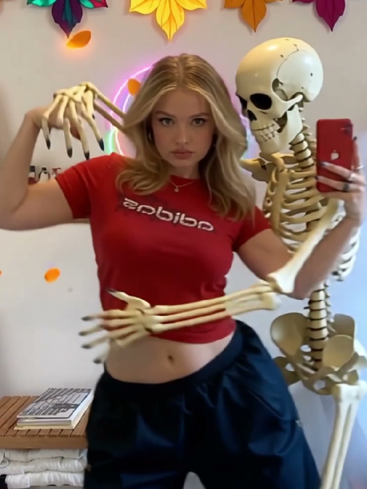 Muertos Cha-Cha AI video effect — example frame