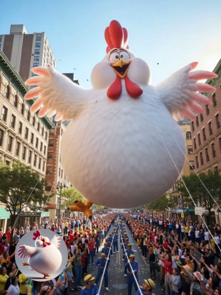 Thanksgiving Balloon AI video effect — example frame