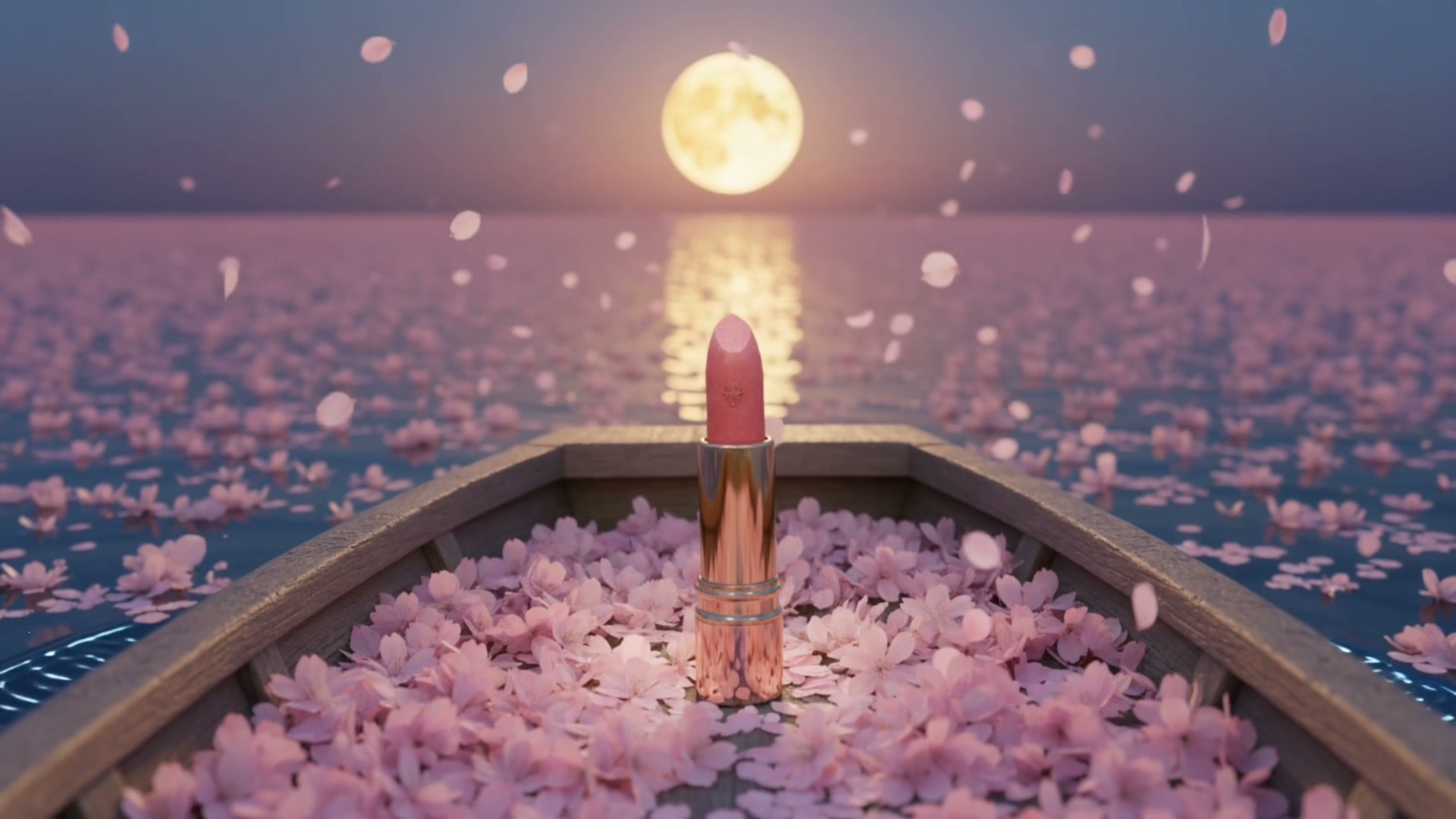 Moonlit Boat AI video effect — example frame