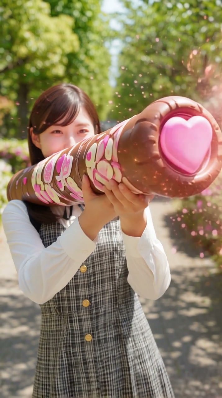Love Launcher AI video effect — example frame