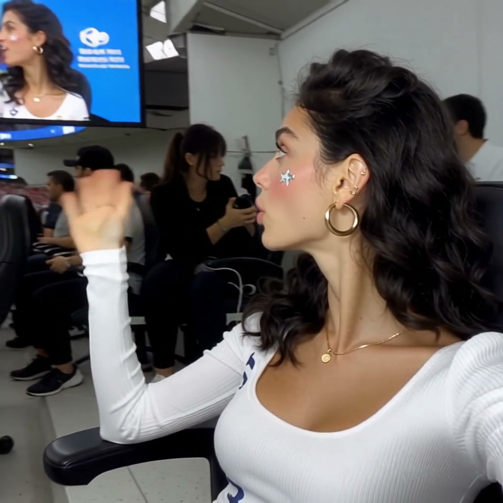 Stadium Fan Cam AI video effect — example frame