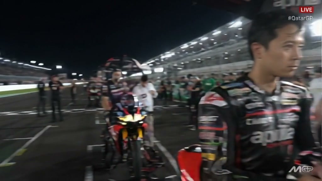 Broadcast Moto GP AI video effect — example frame
